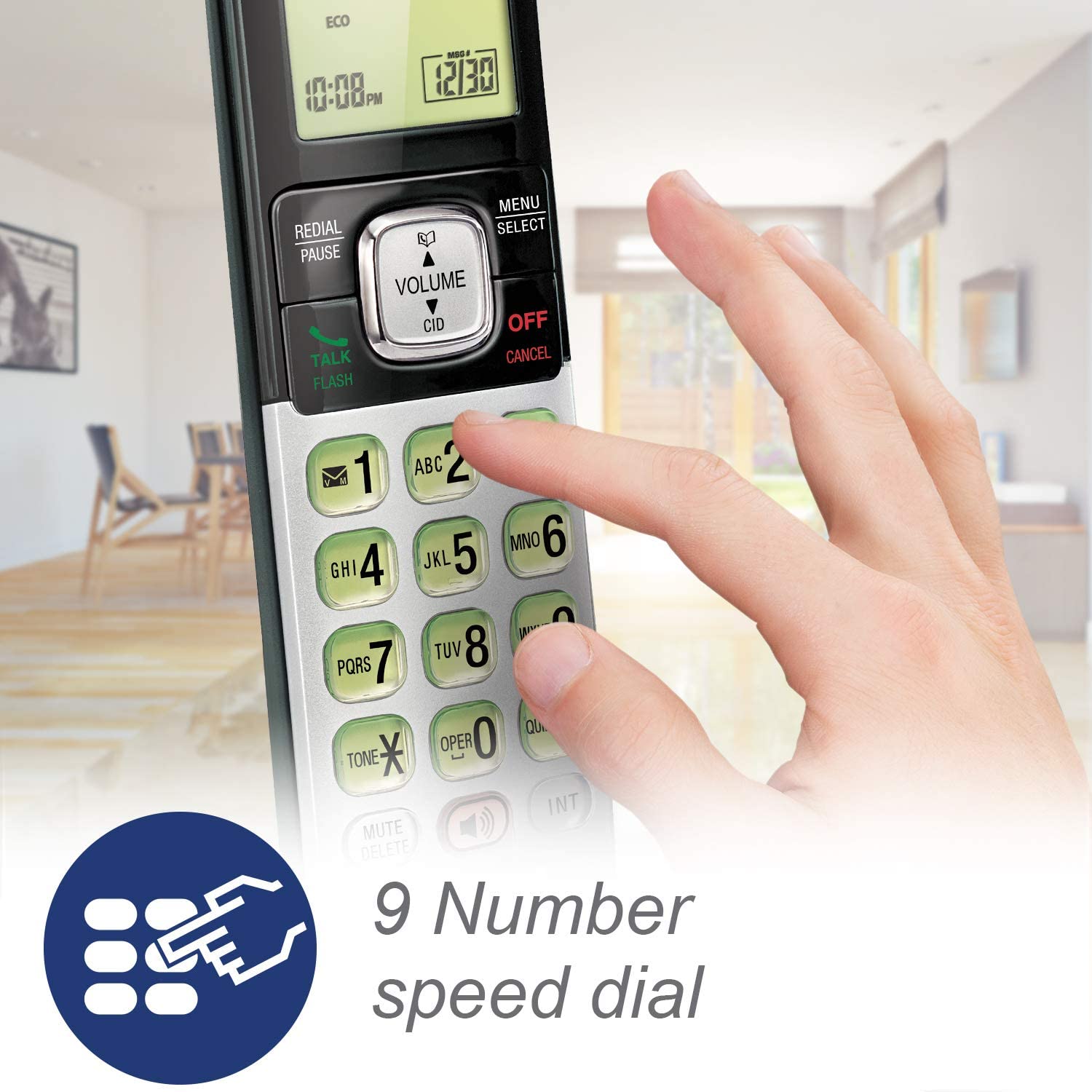 VTech CS6719-2 2-Handset Expandable Cordless Phone with Caller ID/Call Waiting, Handset Intercom & Backlit Display/Keypad VTech CS6719-2 2-Handset Expandable Cordless Phone with Caller ID/Call Waiting, Handset Intercom & Backlit Display/Keypad